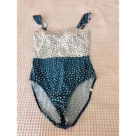 Summersalt Ruffle Oasis One Piece Swimsuit - Picture 2 of 3